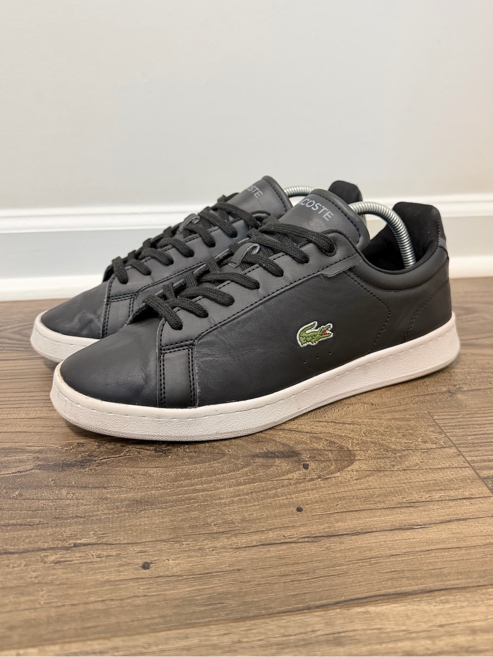 Lacoste Carnaby Pro BL23 1 SMA Black Sneakers Men’s Size 10